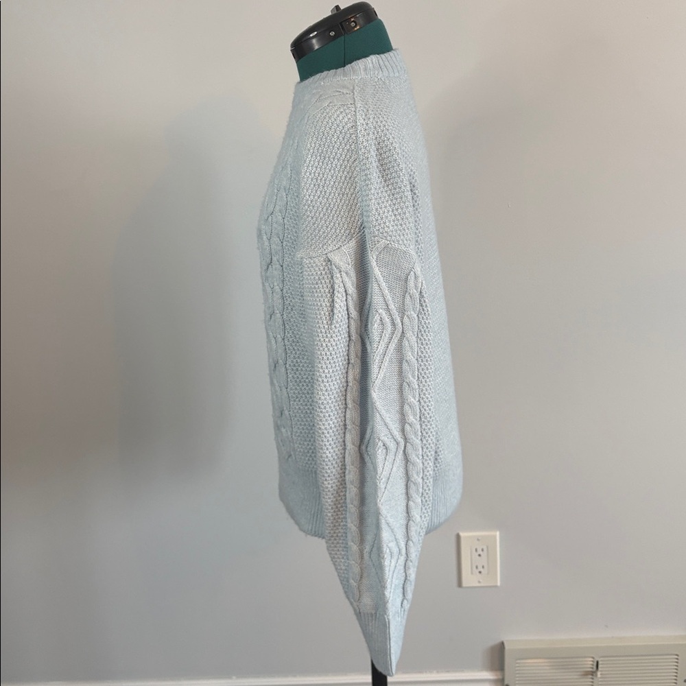 NOBODY’S CHILD Light Blue Knit Sweater 🌟Bundle and Save - 2 items for $30🌟 - Picture 4 of 8